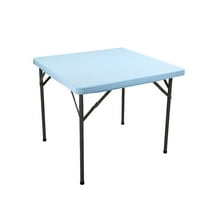 Elastic Fitted Square Tablecloth Polyester Table Cover for Kitchen Dining Outdoor Picnic Party Decoration, Spandex Stretch Card Table Cover Washable Square Table Cloth for Indoor Outdoor Use