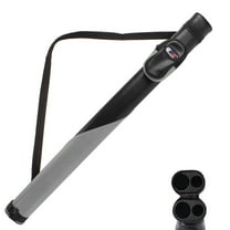 GSE Games & Sports Expert 1x1 Deluxe Hard Leatherette Billiard Cue Case. Pool Cue Stick Carrying Case, Billiard Pool Cue Accessories (7 Colors Available)