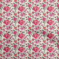 thumbnail image 1 of oneOone Silk Tabby Light Yellow Fabric Floral Sewing Craft Projects Fabric Prints By Yard 42 Inch Wide, 1 of 4