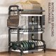 thumbnail image 3 of Soporte para Cubiertos Mostrador Estante Secar Platos 2/3 Niveles Casera, 3 of 9