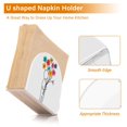 thumbnail image 5 of Yayeee Napkin Holder for Table Kitchen Paper Tissue Organization, Colorful Flower, 5 of 8