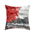 thumbnail image 2 of Fundas de almohada decorativas | Fundas de cojín navideñas para sofá y silla | Fundas de cojín de poliéster suave para sala de estar y dormitorio | Juego de 1, 2 of 6