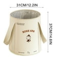 thumbnail image 3 of Gnmfd Foldable Foot Bath Bucket Portable Household Foot Soaking Tub for Relaxation Spa Camping Outdoor Activities Multi-Purpose Water Basket Travel Storage Holiday Wellness Essentials, 3 of 5