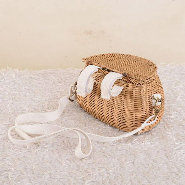 Travelwant Women's Hand-Woven Straw Hobo Bag