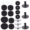 thumbnail image 4 of Miangastore 1 Ensemble de Tampons de Remplacement pour Tambour Cymbal Support Antidérapant Feutres Cymbal, 4 of 9