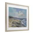 thumbnail image 2 of Stupell Industries Contemporary Serene Morning Beach Waves Birch Framed Print Under Glass, 21 x 17, by Silvia Vassileva, 2 of 8