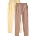 thumbnail image 2 of 3-Pack Men's Jogger Pants Comfortable Athletic Pants With Pockets For Active Wear Lightweight & Breathable Solid Color Casual Sports Drawstring Straight Leg Pants White, 2 of 8