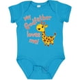 thumbnail image 3 of Inktastic My Godfather Loves Me- Cute Giraffe Boys or Girls Baby Bodysuit, 3 of 5