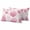 Pink, variant on Outdoor Waterproof Pillow Covers Watercolor Sage Green Hexagon Decorative Throw Pillow Protectors,Pillowcase Cushion Cases for Patio Sofa Garden Couch,16x16in,Pack of 2