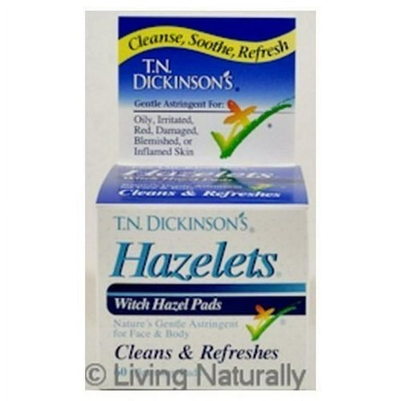 T.N. Dickinson: Witch Hazel Cleansing Ct 60 Ct (6 Pack)