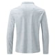 thumbnail image 3 of Blusa y camisa de manga larga con cuello vuelto para hombre, estilo informal de negocios, de moda, con media cremallera y manga larga con cuello vuelto para hombre., 3 of 5