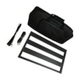 thumbnail image 1 of braveheart Guitar Pedal Board Universal Effect Rack Musical Bass Guitar S Instrument for Black L, 1 of 6