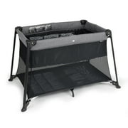 Child Craft Metro Play Yard with Bassinet, Lightweight Portable Crib, Travel Bag Included, Black
