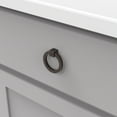 thumbnail image 2 of Hickory Hardware Camarillo 2 Inch Diameter Satin Nickel Cabinet Knob P3190-SN, 2 of 4