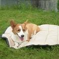 thumbnail image 2 of Pet Waterproof Bed for Dog Cats Great for Travel & Beach Cotton Cloth Sleeping Pad Easy Carry Pet Supplies Soft Cotton, 2 of 9