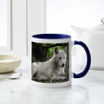 thumbnail image 4 of CafePress - White Wolf Mug - 11 oz Ceramic Mug - Novelty Coffee Tea Cup, 4 of 4