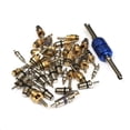 thumbnail image 2 of CIMAXIC 40pcs Air Conditioning Core A/C R12 R134a Refrigeration Tire Stem Cores Remover tool,2.95"X0.51"X0.51", 2 of 4