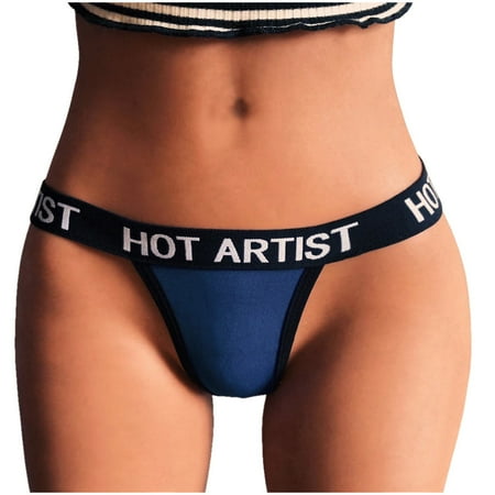 GENGING Panties for Women Women Lingerie G-string Letter Women Brief Panties Underwear Panties T string Thongs Knick