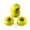 Yellow, variant on 4Pieces Wheels for Finger Skateboard Gadgets Easy Change & Durable