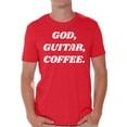 thumbnail image 1 of Awkward Styles God Guitar Coffee T Shirt for Men Christian Mens Shirts Christian Clothes for Men Religious Shirt Christian Birthday Gifts Jesus Shirts Coffee Clothing God Guitar Coffee Mens Shirt, 1 of 4