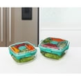 thumbnail image 7 of Sistema Salad TO GO | Lunch Box with Individual Compartments, Travel Cutlery & Dressing Pot| 1.1L | BPA-Free | Minty Teal [21356-53C], 7 of 7