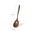 thumbnail image 2 of NIYANGLE Rice Soup Spoon Nanmu Assorted Color for Home Dining 1Pcs 9.3X2.2X0.2In, 2 of 8
