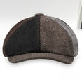 thumbnail image 4 of Cheers.US Mens Women Newsboy Caps Beret Hats Ivy Hat Flat Cap Irish Cabbie Gatsby Cap Classic, 4 of 7
