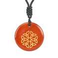 thumbnail image 1 of Collar colgante Yinane con gota redonda Elegante moda, 1 of 5