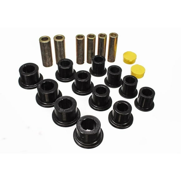 Energy Suspension Leaf Spring Bushing 4.2148G Black; Polyurethane