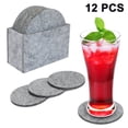thumbnail image 2 of Set Of 12 Round Grey Includes A Matching Holder Light Gray, 2 of 6