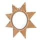 thumbnail image 1 of Mirror Tejido, Espejo HD Portátil Hermoso Ratán Muro De Pared Tejido 8 Forma De Estrella Puntiaguda Para La Decoración Del Hogar, 1 of 7