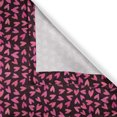 thumbnail image 4 of Ambesonne Heart Valance Pack of 2, Grungy Sketch Love Valentines, 54"X18", Pink and Dark Maroon, 4 of 5