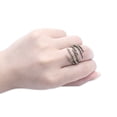 thumbnail image 4 of Unisex Metal Eagle Claw Ring: Gold Plated Punk Gothic Style, Electroplated Finish for a Bold Look, 4 of 5