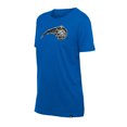 thumbnail image 2 of Women's New Era Blue Orlando Magic Glam Game Flower T-Shirt, 2 of 3