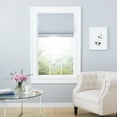 thumbnail image 5 of Exclusive Home Montague Trellis Total Blackout Roman Shade, 27"x64", Silver, 5 of 16