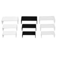 thumbnail image 2 of MYG 3Pcs/set Acrylic Display Stand Red, Jewelry Showcase Storage Rack Shelf Holder,Thickness 0.12in, 2 of 3