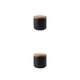 thumbnail image 1 of Bewildely Tarro de almacenamiento de cerámica multifuncional, amplia aplicación, antideslizante, práctico y duradero, negro, pequeño negro pequeño 2Conjunto, 1 of 6
