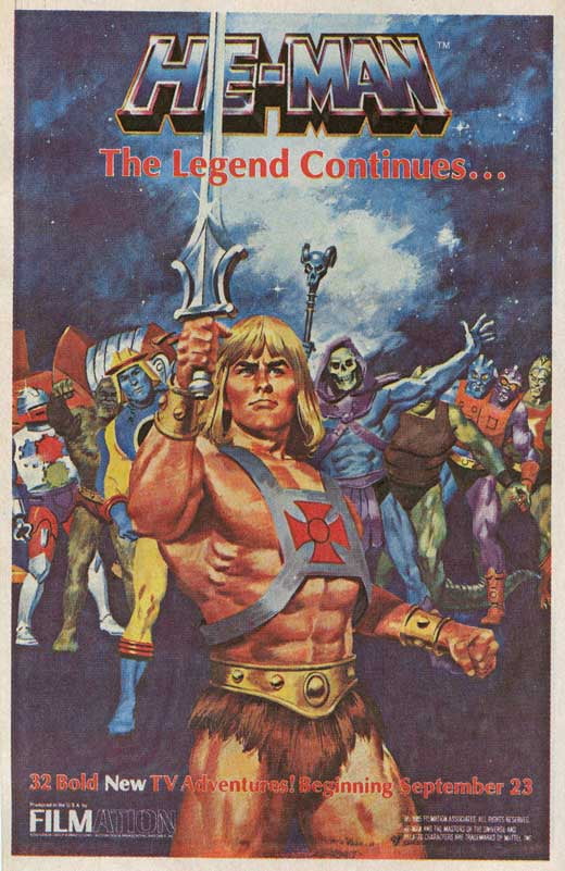 d Masters Of The Universe movie poster 11 x 17 inches - He-Man poster 