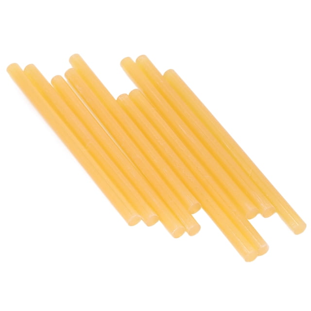 Juego de barras de pegamento caliente, 10 piezas de pegamento termofusible Barras de pegamento termofusible Barras de pegamento adhesivas derretidas Fabricadas con cuidado