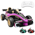 thumbnail image 1 of Montable Electrico para Niños Carro de Carreras Bluetooth Control Remoto Batería 12v Apto a Partir de 3 Años Soporta hasta 30 kg - Morado, 1 of 8