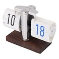 thumbnail image 1 of Reloj De Flip, Relojes De Calendario De Reloj Automático Digital Retro De 12h, Calendario Alimentado Por Batería En Equipo Interno Operado, Para Decoración Del Hogar Y La, 1 of 7
