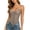 Khaki, variant on Womens Lace Boned Corset Top Side Support Bust Lift 2-in-1 Waist Trainer Elegant Shapers Black XXL
