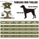 thumbnail image 3 of Arnés antitirones para perros, arnés táctico transpirable y ajustable para perros medianos y grandes, chaleco reflectante duradero, grado militar, talla L, marrón y verde., 3 of 5