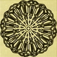 thumbnail image 1 of Ahgly Company Machine Washable Indoor Square Transitional Midnight Gray Area Rugs, 7' Square, 1 of 7