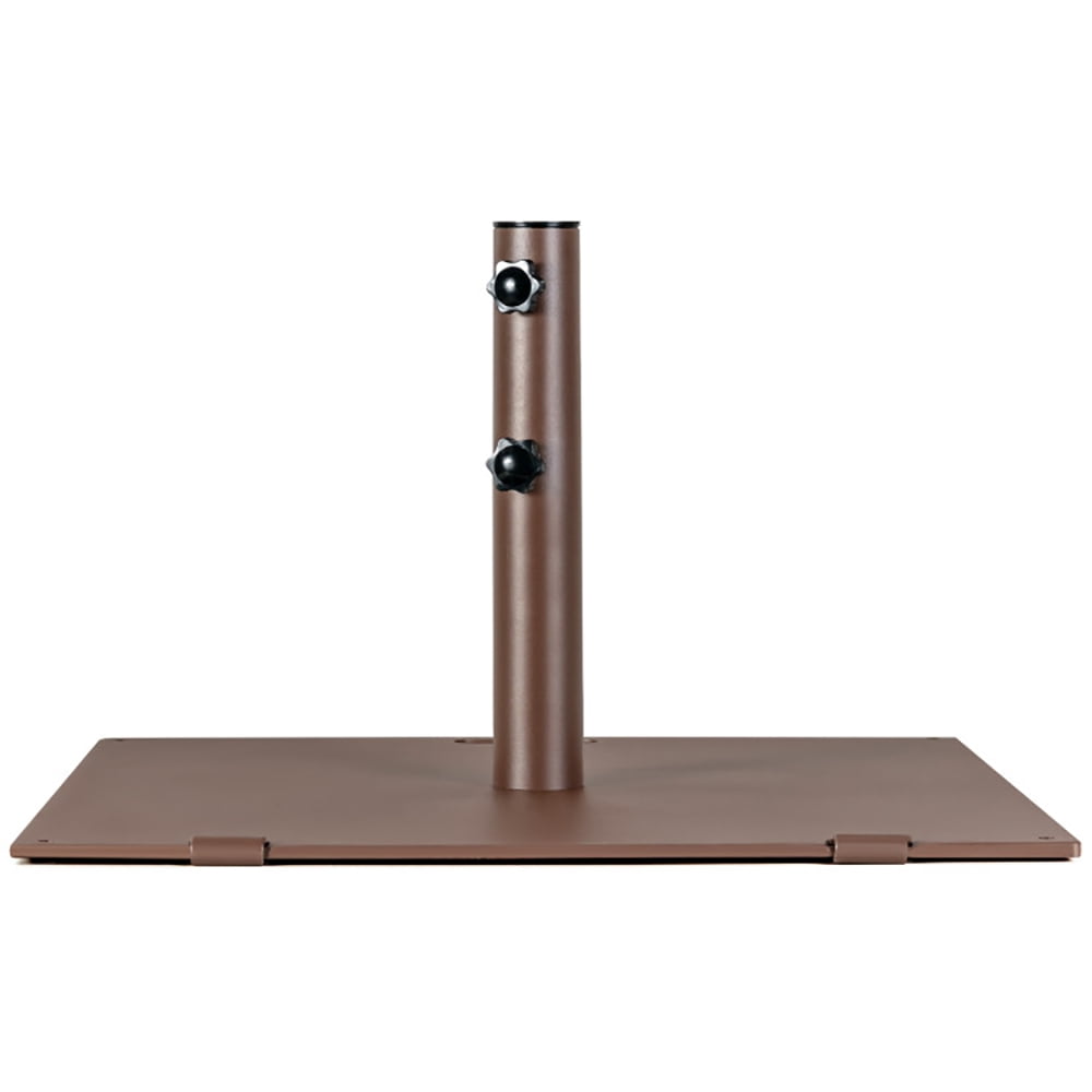 Aimee Lii 50lbs Weighted 24 Inch Square Patio Umbrella Base, Outdoor Umbrella Stand Aimee Lii 50lbs Weighted 24 Inch Square Patio Umbrella Base, Outdoor Umbrella Stand