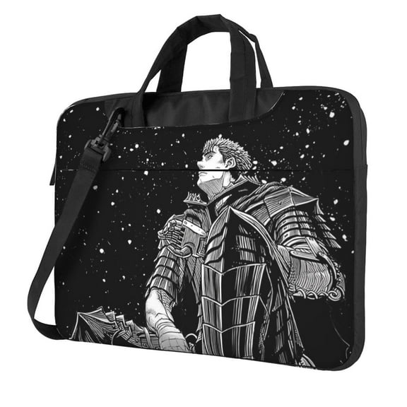 Anime Berserk Laptop Bag Laptop Case Computer Notebook Briefcase Messenger Bag With Adjustable Shoulder Strap 13 Inch