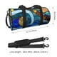 thumbnail image 2 of Fotbe Stained Glass Ocean Wave Bolsa Deportiva de Lona Plegable con Estampado, Bolsa de Gimnasio con Bolsillo Seco/Húmedo, Bolsa de Viaje Ultraligera de Gran Capacidad, 2 of 6