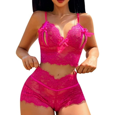 Xuewenshw Women s Lingerie Teddy Lingerie for Women Sexy Pajamas Sheer Lingerie Women s Chemises & Negligees Womens Night Gown
