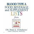thumbnail image 1 of Blood Type A: Food, Beverage and Supplemental Lists, 1 of 2