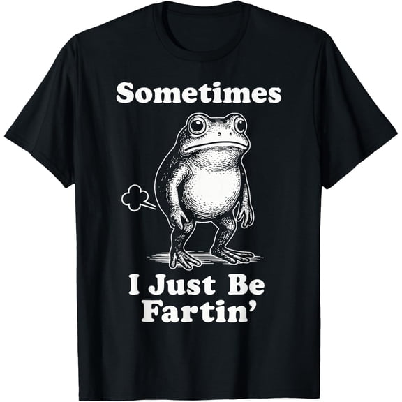 Sometimes I Just Be Fartin' Frog Mens T-Shirt